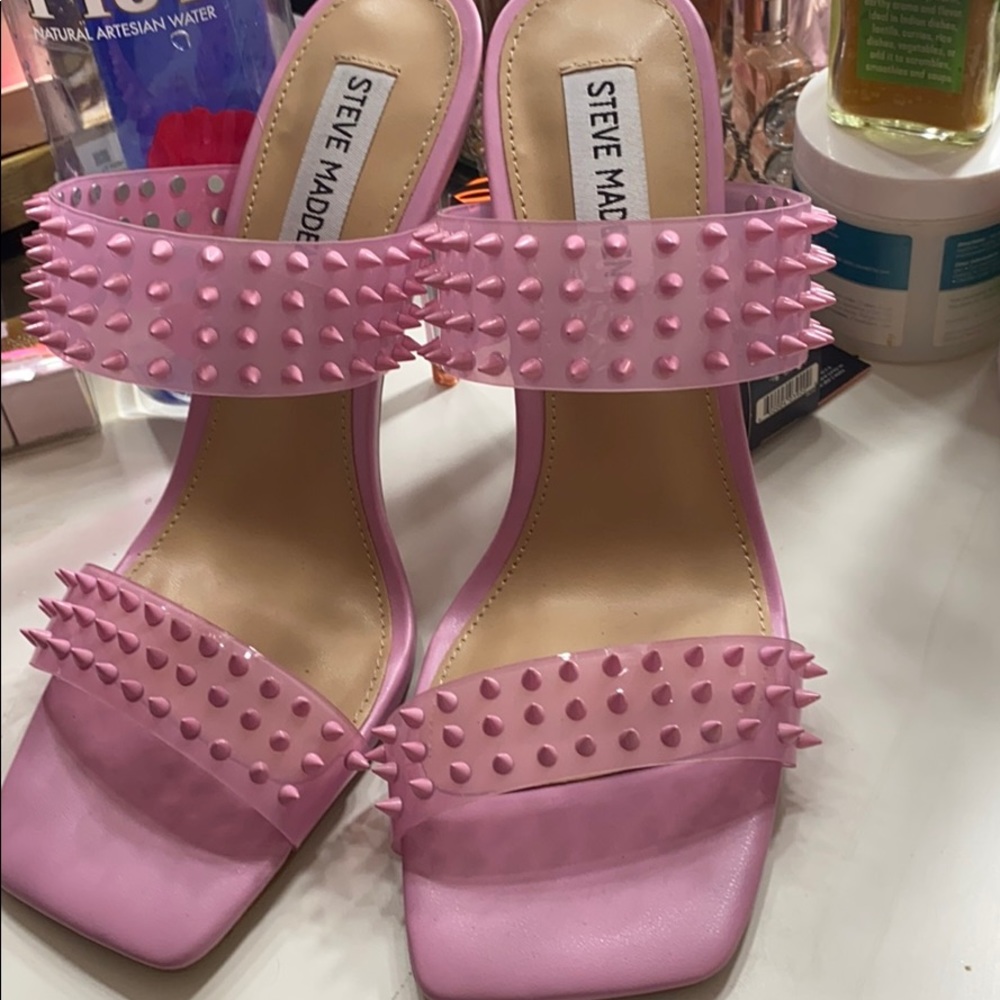 Steve Madden pink heels 👠